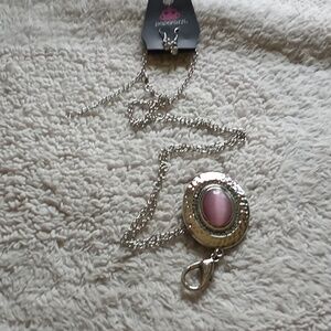Fairytale  Finesse Pink Lanyard with free earrings.